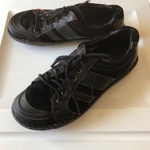 Born Melissa Leather Sneaker Oxfords